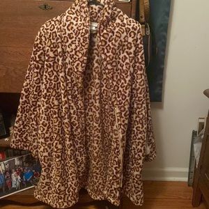 Leopard Print So Soft Robe